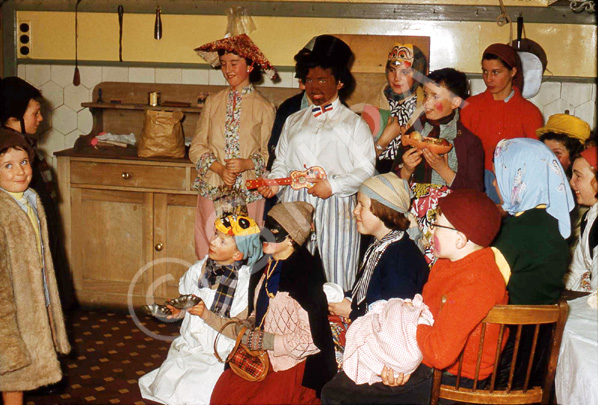 Halloween games at Carrol House orphanage, Island Bank Road, Inverness, October 1959. (Courtesy Jame.....