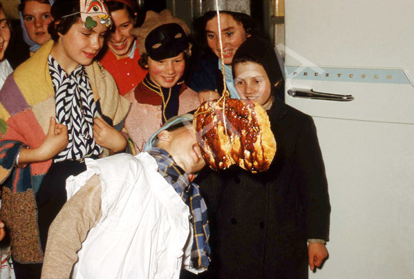 Halloween games at Carrol House orphanage, Island Bank Road, Inverness, October 1959. (Courtesy Jame.....