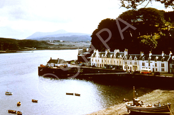 Portree, Isle of Skye. (Courtesy James S Nairn Colour Collection). ~ *.....