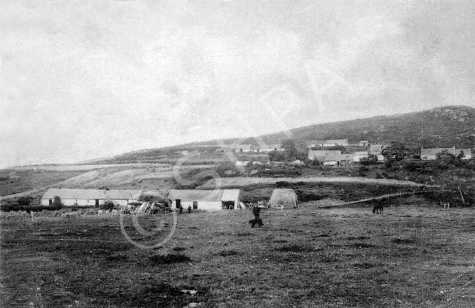 Craigton at North Kessock. The Kessock Bridge now runs just out of the picture on the left. The cottages on the Strach, once occupied by the Macleays and Patersons are long gone, with only the holly bush still standing to mark the spot (2013). Submitted by Margaret Paterson. (AP/H-0267) *