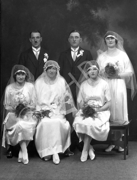 Wylie. Charles Street, Inverness. February 1923. Wedding......