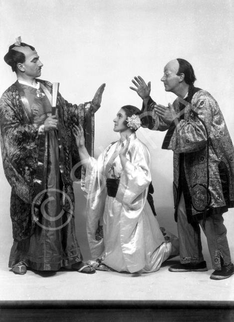 November 1927 production of 'The Geisha,' the story of a Japanese tea-house performed by the Norther.....