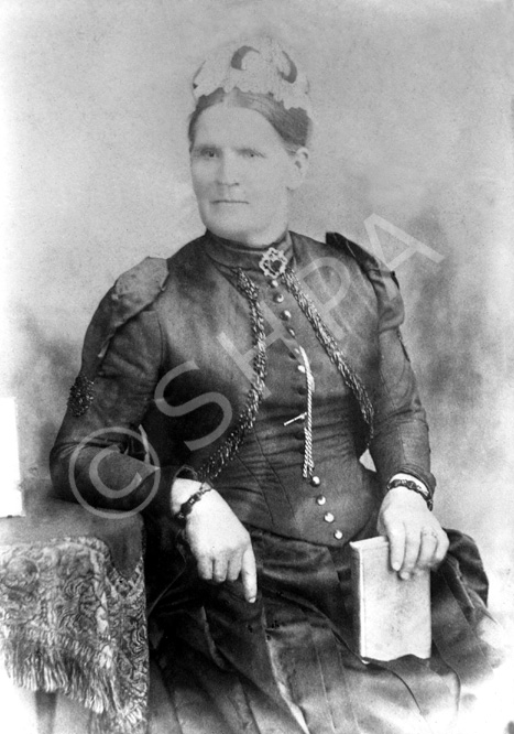 Female portrait, filed under Miss Paterson. .....