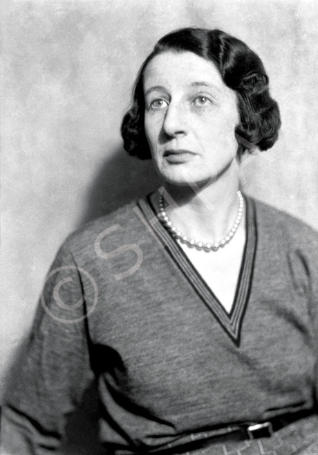 Miss Elizabeth Mackintosh (1896-1952), Crown Drive, Inverness, January 1929. Mackintosh was a famous.....