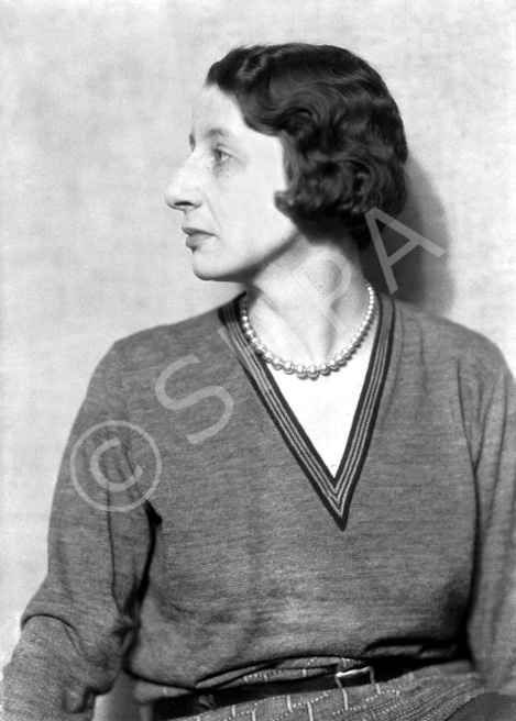Miss Elizabeth Mackintosh (1896-1952), Crown Drive, Inverness, January 1929. Mackintosh was a famous mystery writer who used the pseudonym Josephine Tey. She also wrote as Gordon Daviot, under which name she wrote plays, many with biblical or historical themes.