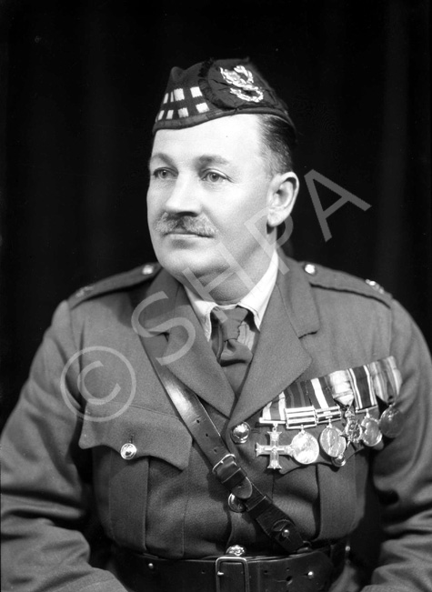 Major Donald Munro MC (1880-1932). He had been stationed at Fort George from 1921 until his death of.....