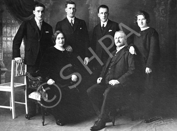 Group portrait copy, September 1930. Originally taken by R. Veiga in Punta Arenas, Magallanes, Chile.....