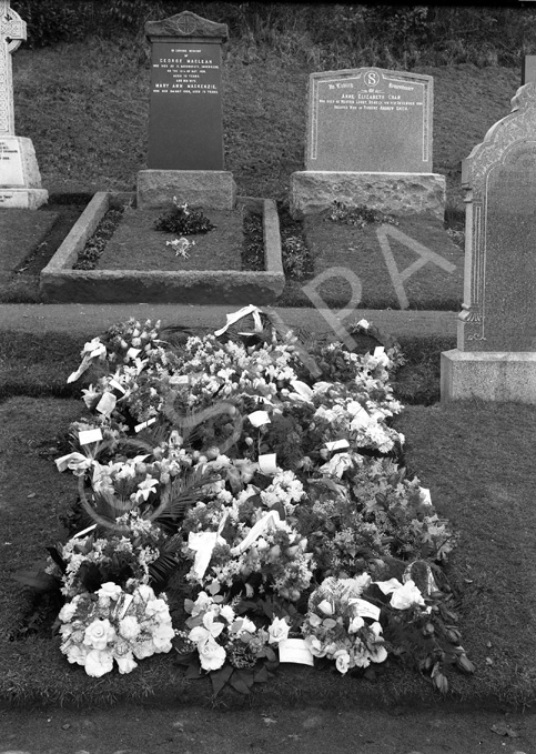 Mrs Paterson, Loch Ness House Hotel. Floral tributes......