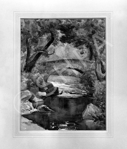 Photograph of artwork painted by Mr Drake, Inschriach. See also 43994. .....