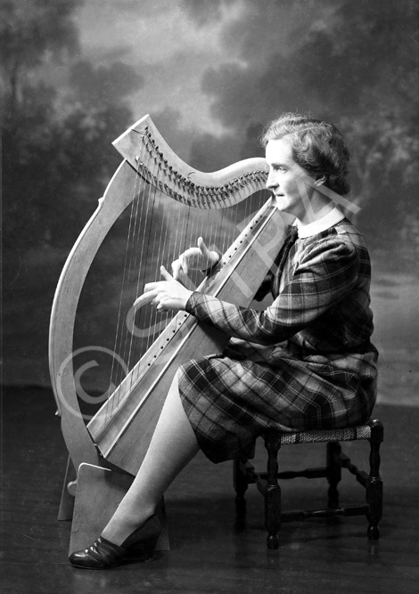 Miss Rhoda MacPherson, Crown Drive, Inverness. She had been awarded first prize at the Gaelic Mod at.....