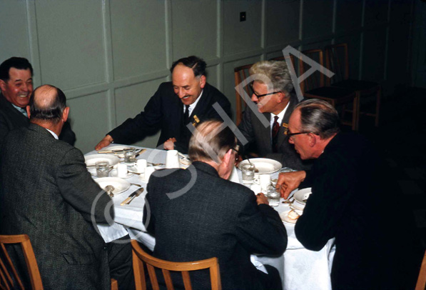 Rotary Club dinner. At far left is Northy Gray, second right is Jack Conon. (Courtesy James S Nairn .....