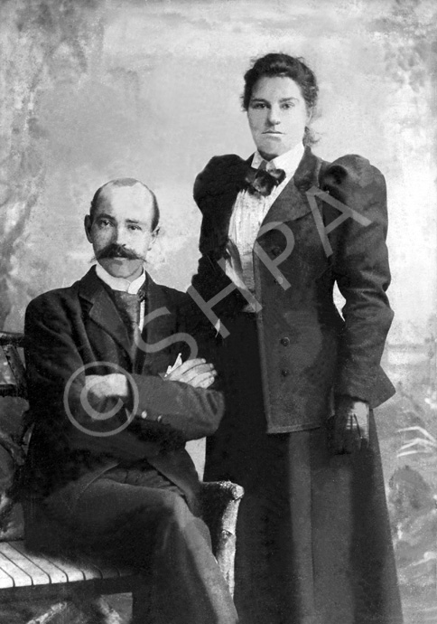 Grace Ann Macleay and her brother Alick Macleay, of Arpafeelie. They later lived with their parents .....