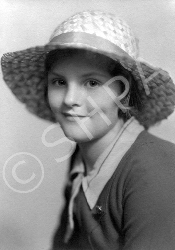 Margaret Sibbald, aged 14 in 1935. Submitted by Robert A. Paterson. (AP/H-0276).....